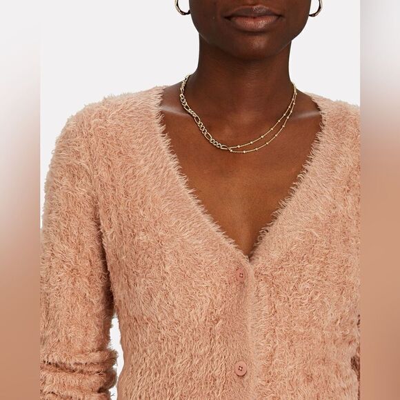 JONATHAN SIMKHAI Maya Feathered Chenille Sweater and Bra Top. Like New. XS - Picture 7 of 10